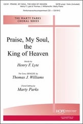 Praise, My Soul, the King of Heaven SATB choral sheet music cover